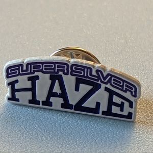Super Silver Haze Enamel Pin